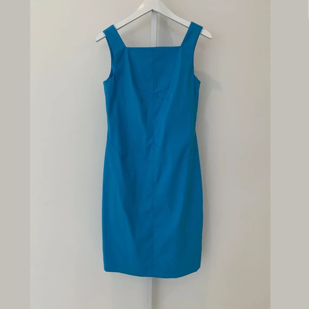 blue les copains dress LUMIREL SHEATH MIDI DRESS IN ROYAL BLUE | CULT MIA